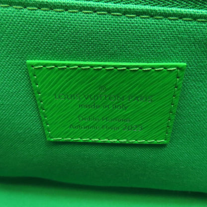 Louis Vuitton M23173 Monceau Distorted Handbag In Epi Leather