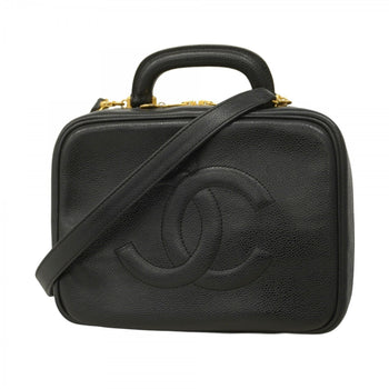 Chanel Vanity Bag In Caviar Skin