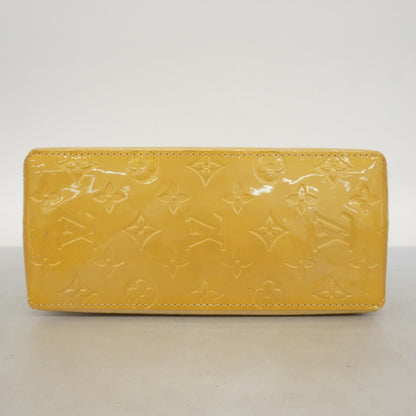 Louis Vuitton Vernis Reed Pm Handbag M91144 Beige