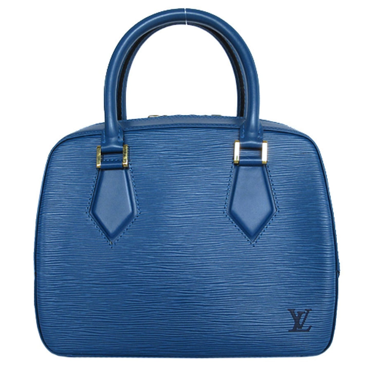 Louis Vuitton Louis Vuitton Handbag Epi Sablon Leather Toledo Blue