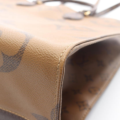Louis Vuitton On The Go Gm Monogram Giant Reverse Tote Bag
