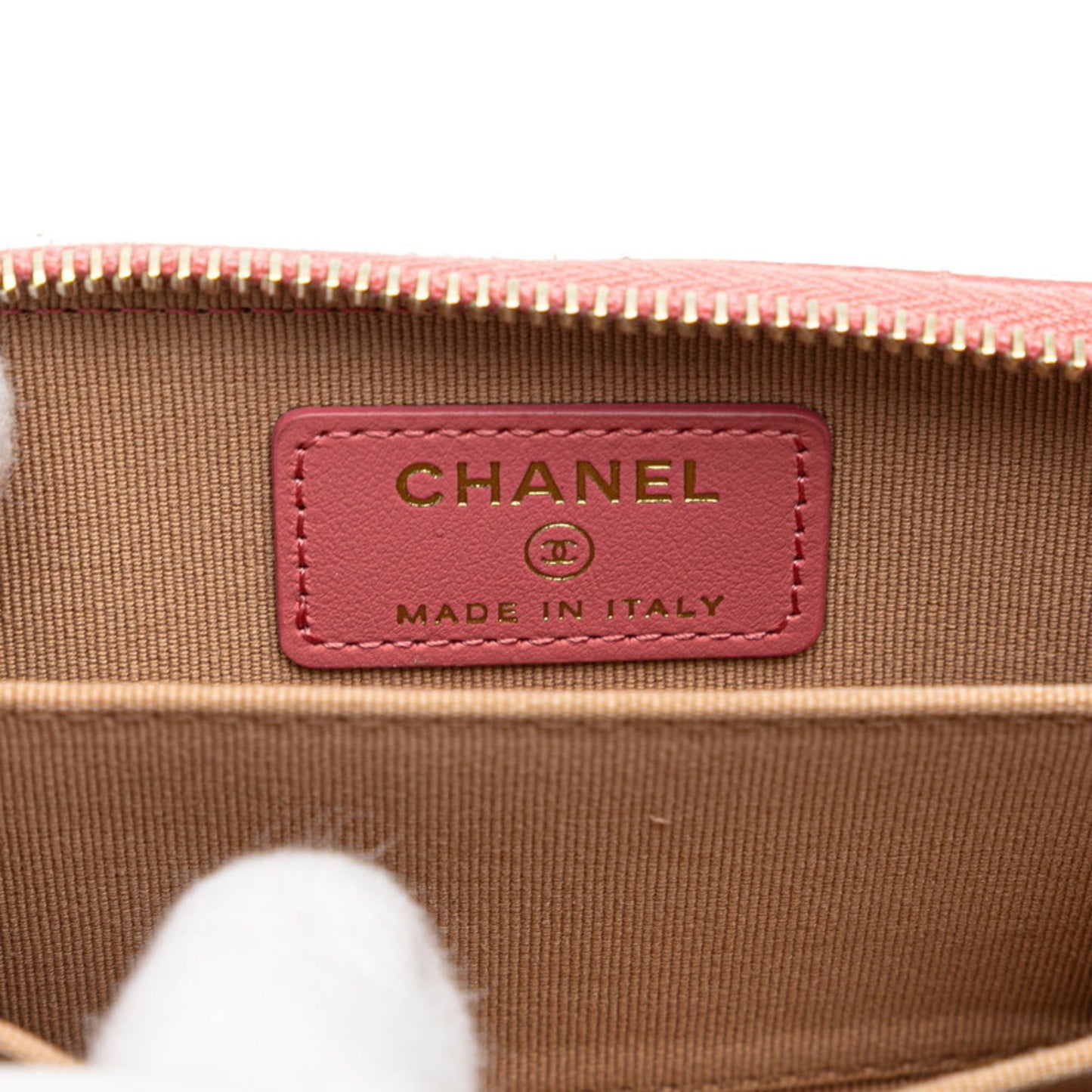 Chanel Matelasse Coco Mark Business Card Case