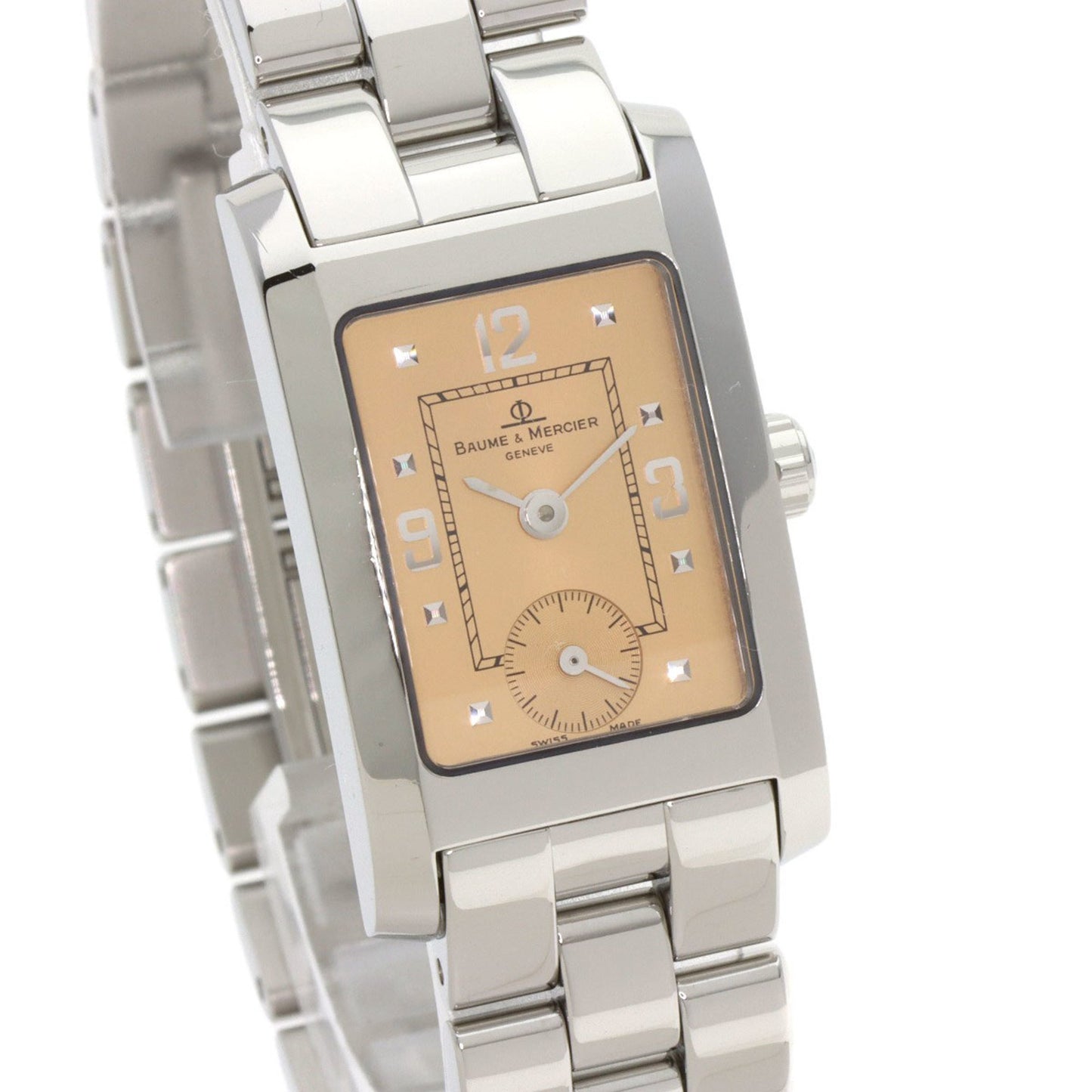 Baume & Mercier Mv0451390 Hampton Stainless Steel Watch