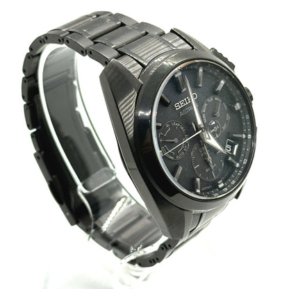Seiko Sbxc069/5X53-0Av0 Astron Global Line Day Date Gps Solar Radio-Controlled Wristwatch Titanium