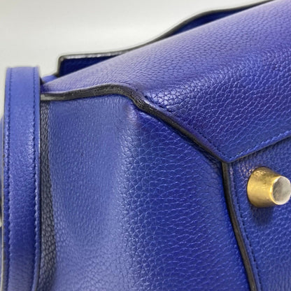 Celine Hand Bag Bag 2Way Bag Shoulder Bag Shoulder Bag Blue