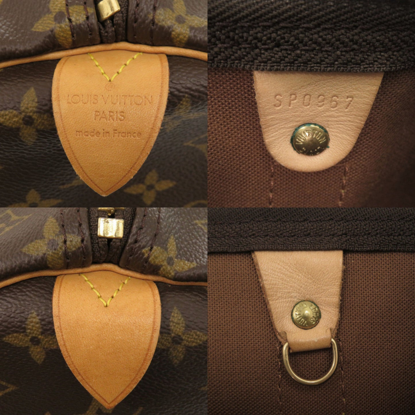 Louis Vuitton Keepall 60 Monogram M41422 Brown Boston Bag 0876 Louis Vuitton