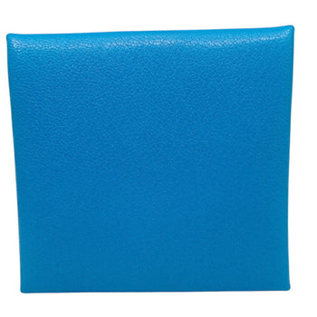 Hermes Bastia Blue Chevre B Stamp 2023 Wallet/Coin Case Coin Purse Leather Goods