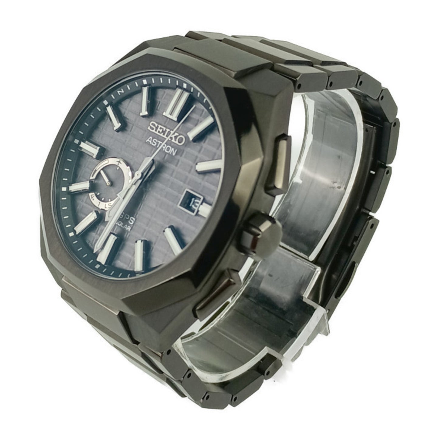 Seiko Astron Nexter Series Watch 3X62-0Aa0 Sbxd015 Black Dial Ti