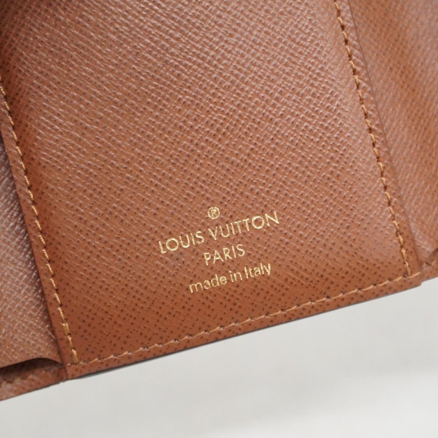 Louis Vuitton Monogram Victorine Tri-Fold Wallet M62472 Brown