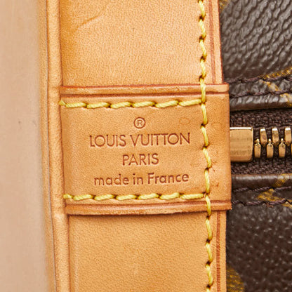 Louis Vuitton Monogram Alma Pm Handbag M51130 Brown Leather