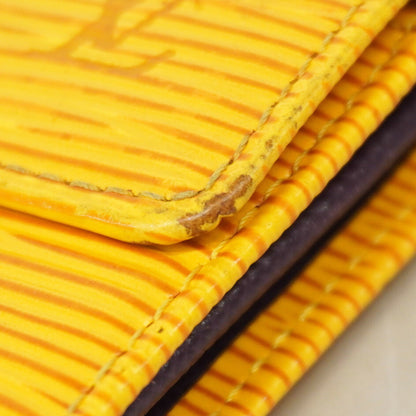 Louis Vuitton Epi Leather Long Wallet Porte Monnaie Credit M63579