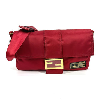 Fendi 7Va472 Porter Collaboration Bucket Bag 2Way Crossbody Flap Pochette Shoulder Nylon