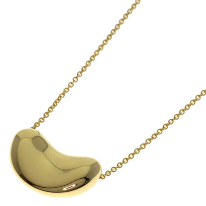 Tiffany Bean Necklace In 18K Yellow Gold