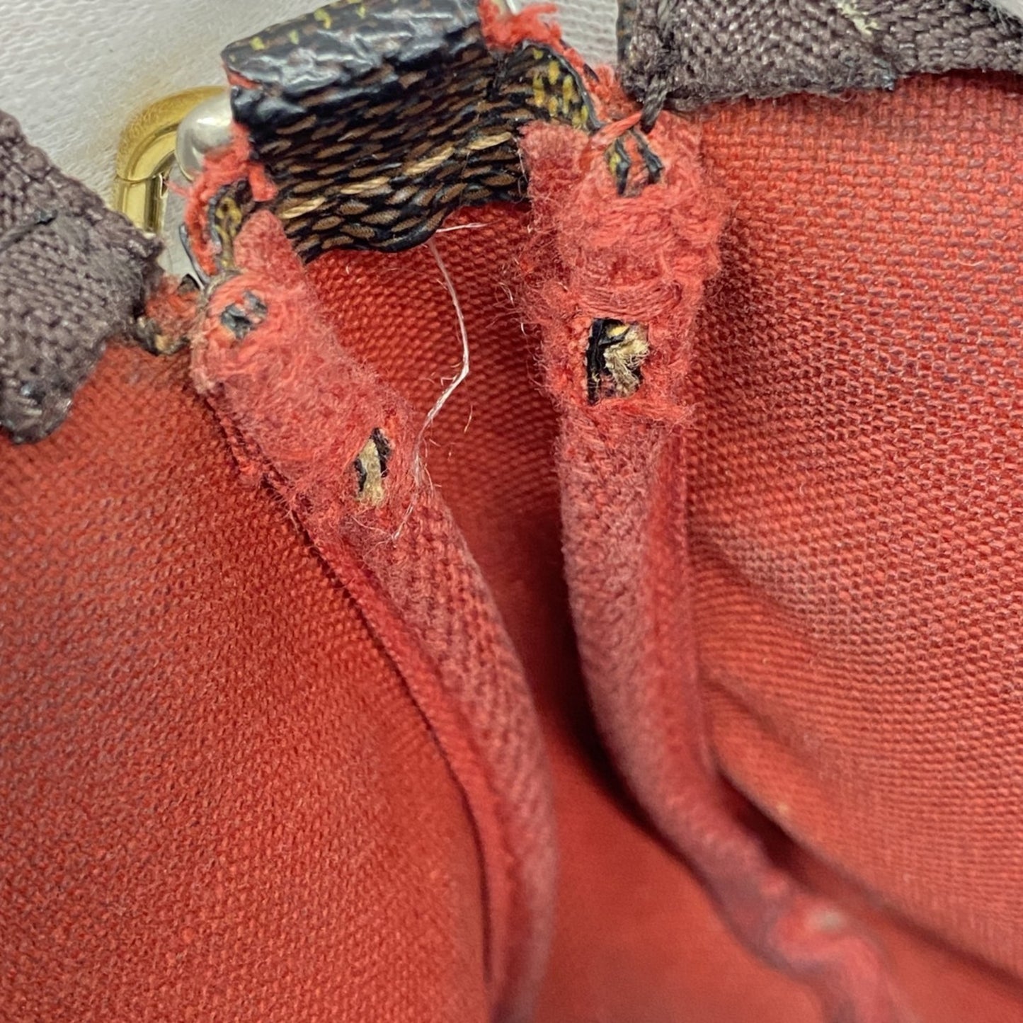 Louis Vuitton Damier Pochette Accessoires N51985 Ebene