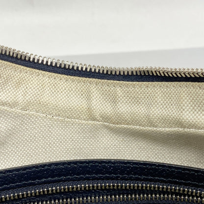 Gucci Gg Supreme Sherry Line Shoulder Bag 702823 Navy