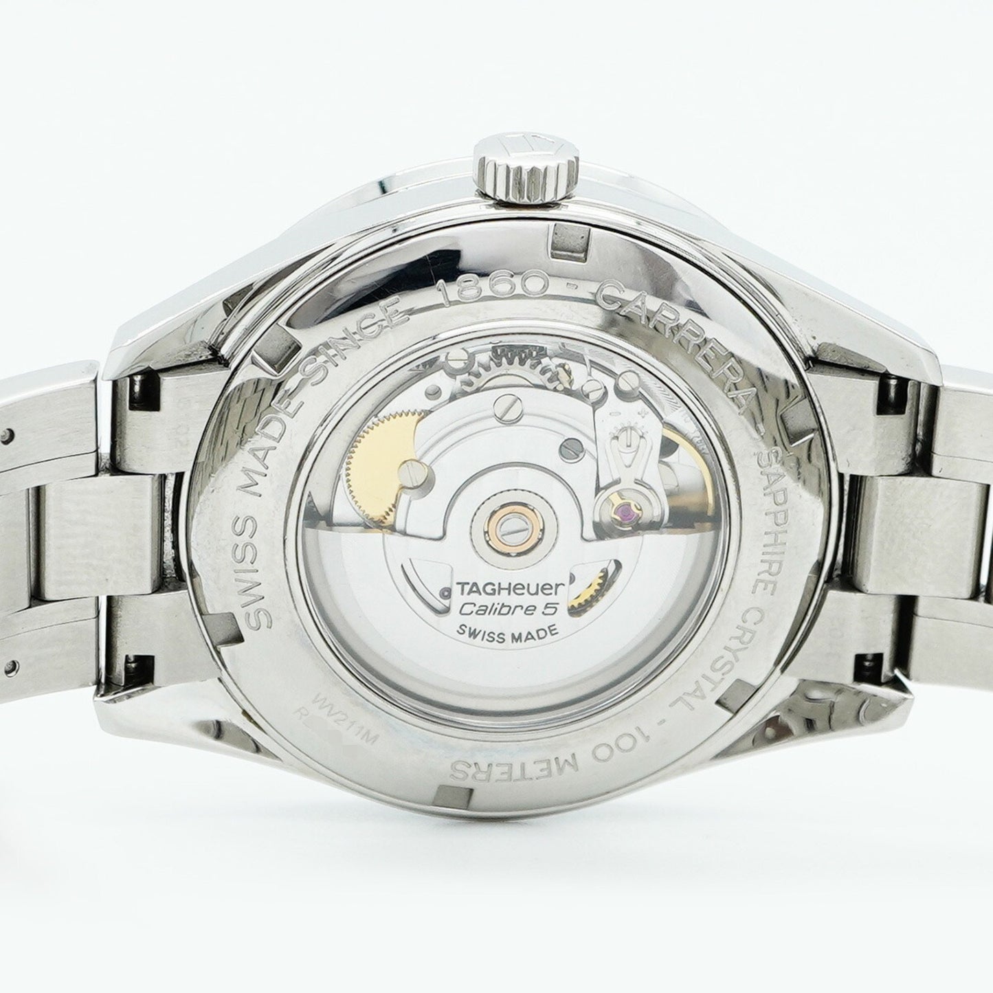 Tag Heuer Carrera Wv211M Black Dial