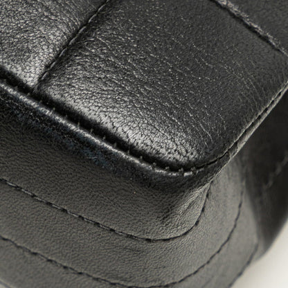 Chanel Chocobar Shoulder Bag In Black Lambskin