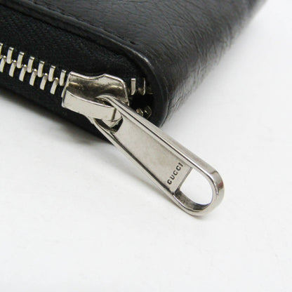 Gucci Interlocking G Coin Case 581530 Leather Card Case Black