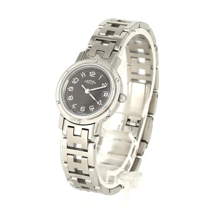 Herms Clipper Cl4.210 Stainless Steel Quartz Watch