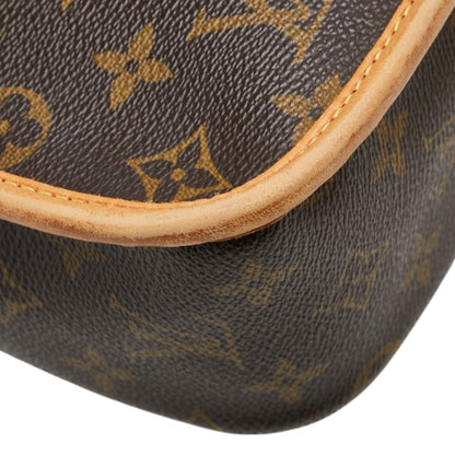 Louis Vuitton Monogram Sologne Crossbody Shoulder Bag M42250 Brown Leather