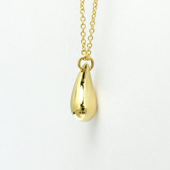 Tiffany Teardrop Necklace Yellow Gold (18K) No Stone Women