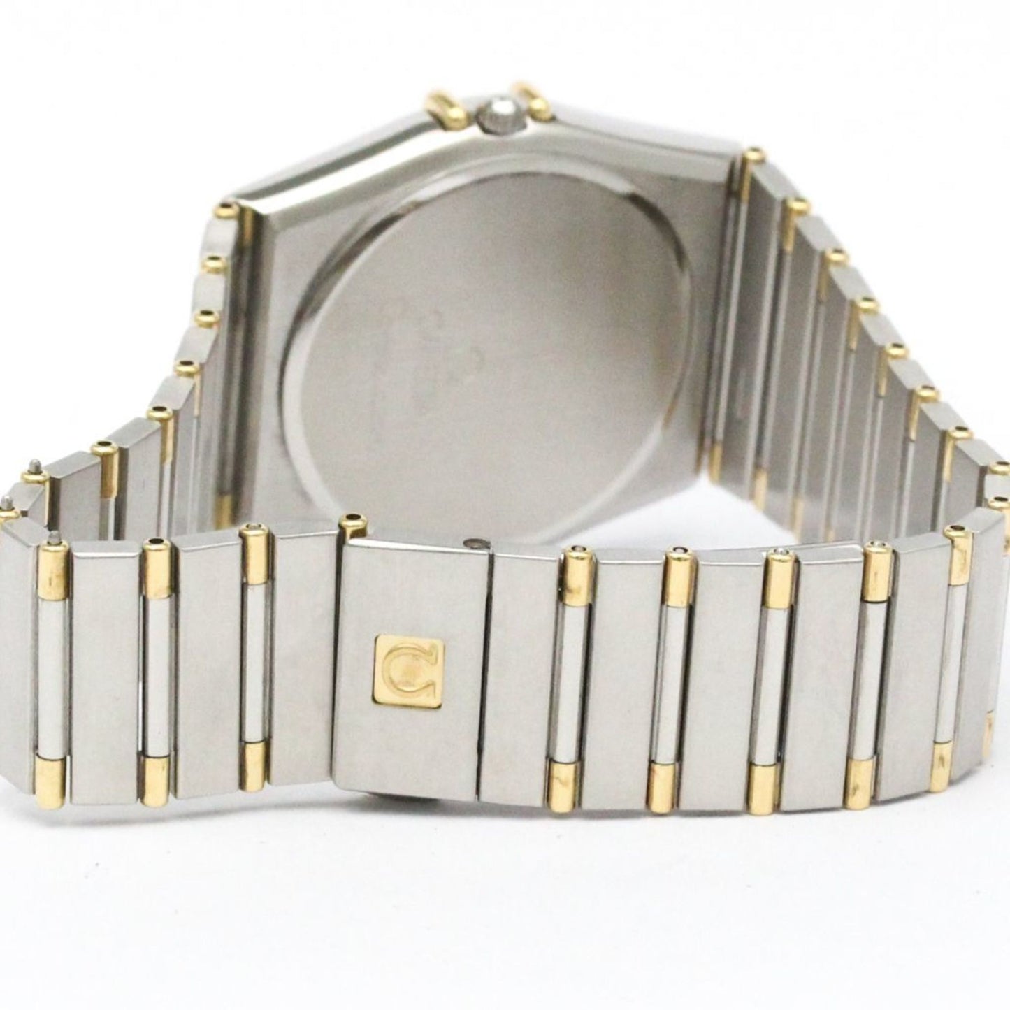 Omega Constellation 18K Gold Steel Quartz