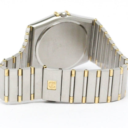 Omega Constellation 18K Gold Steel Quartz