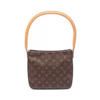 Louis Vuitton Louis Vuitton Looping Mm Monogram Shoulder Bag Coated Canvas Leather