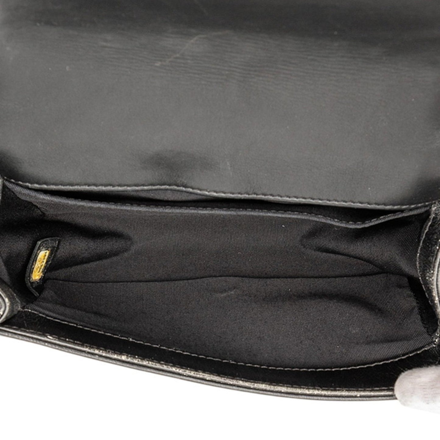 Chanel Coco Mark Stud Boy 20 Crossbody Chain Shoulder Bag In Black Lambskin