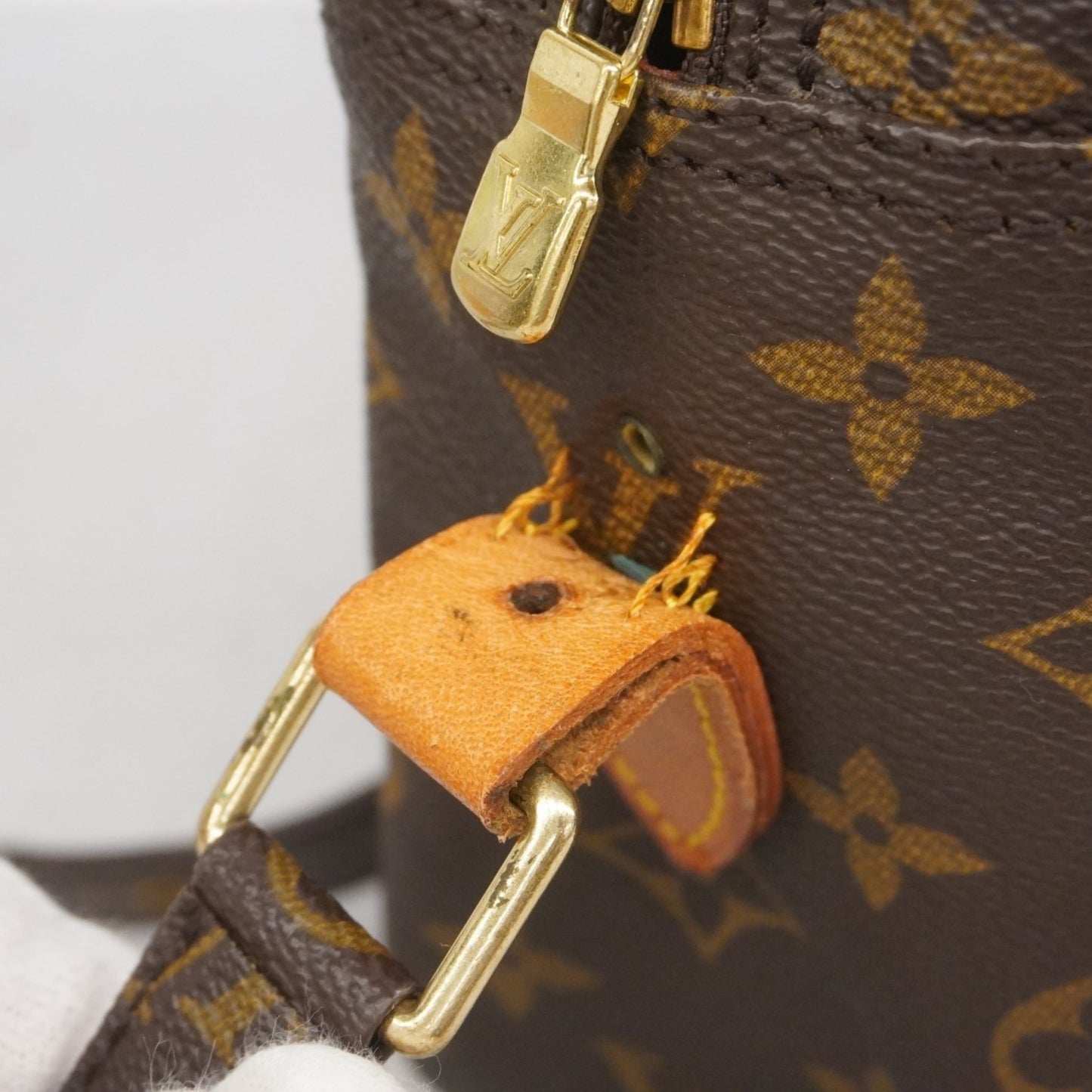 Louis Vuitton Monogram Nile Shoulder Bag M45244 Brown