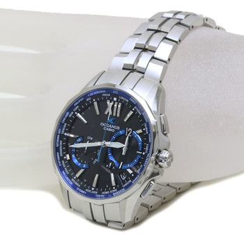 Casio Casio Oceanus Manta Ocw-S3400-1Ajf Day Date Solar Radio Titanium