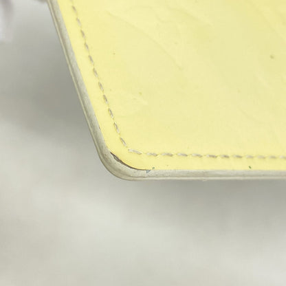 Louis Vuitton Vernis Pochette Cle Wallet/Coin Case M91348 Perle