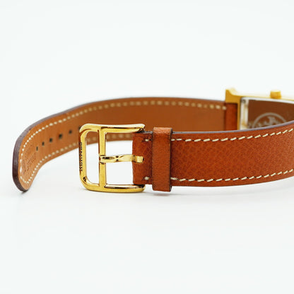 Herms H Watch Hh1.201 White Dial