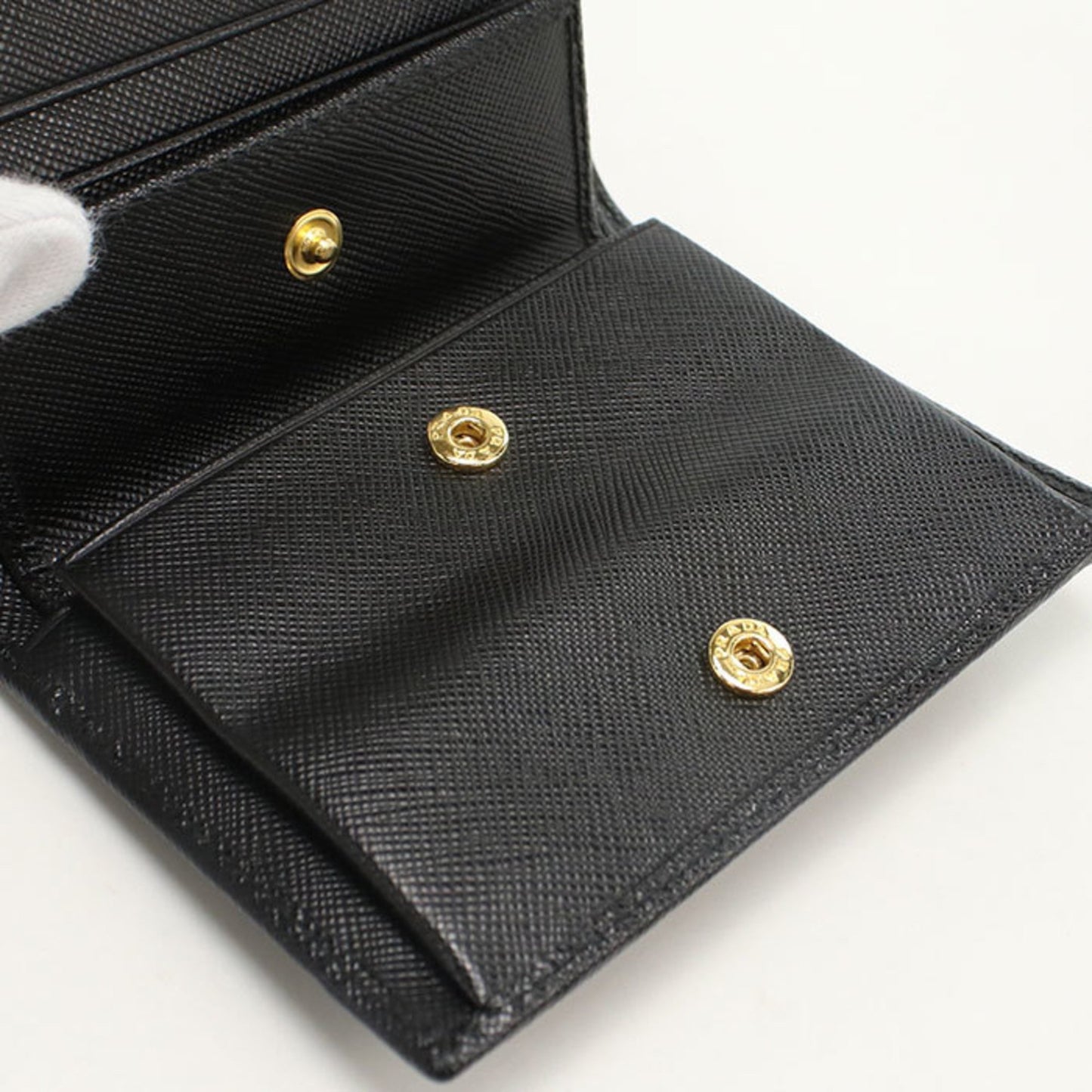 Prada Prada Bifold Wallet 1Mv204 Qwa F0002 Saffiano Leather