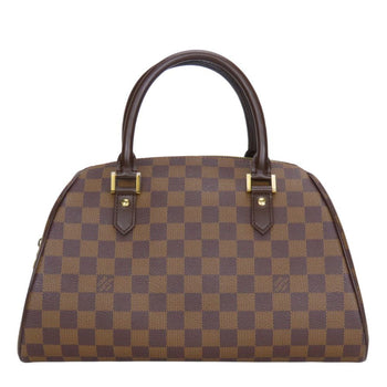 Louis Vuitton Rivera Mm Handbag N41434 Damier Ebene Brown