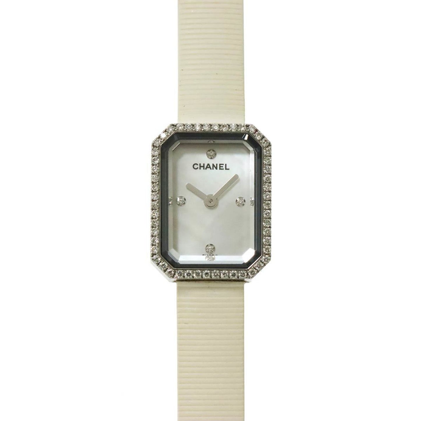 Chanel Premiere H2433 Diamond Bezel Women'S Watch With 4 Diamonds