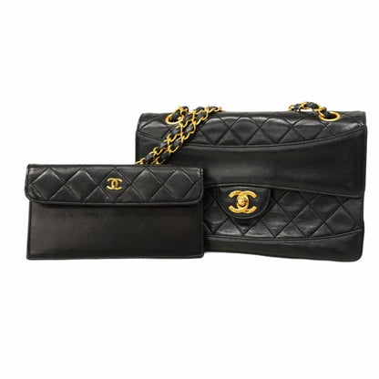 Chanel Matelasse Shoulder Bag With Double Chain