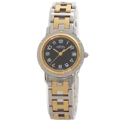 Hermes Clipper Watch Stainless Steel Ssxgp