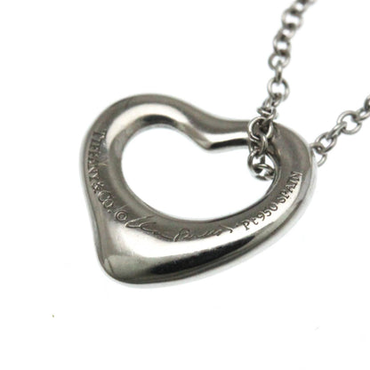 Tiffany Open Heart Necklace With Diamonds Platinum Diamond Men