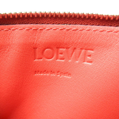 Loewe Anagram Fragment Case Leather Card Case Pink