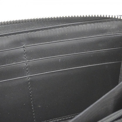 Gucci Long Wallet Guccissima 473928 Leather Black