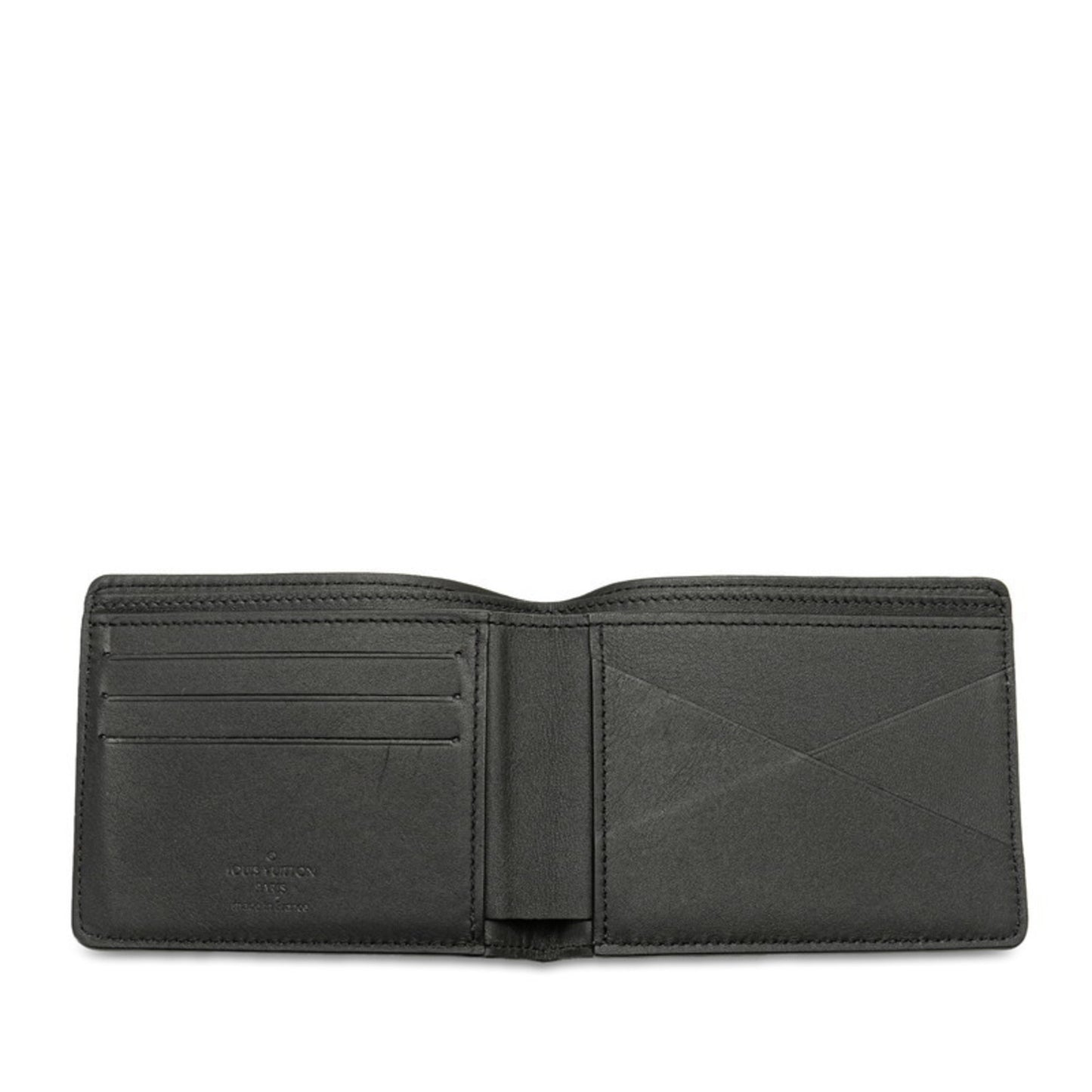 Louis Vuitton Monogram Spotlight Bi-Fold Wallet Compact M82297 Noir Black Leather