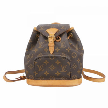 Louis Vuitton Monogram Mini Montsouris Backpack/Daypack M51137 Brown