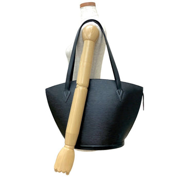 Louis Vuitton Saint-Jacques Shopping Epi Leather Tote Bag In Black (Noir) 11873