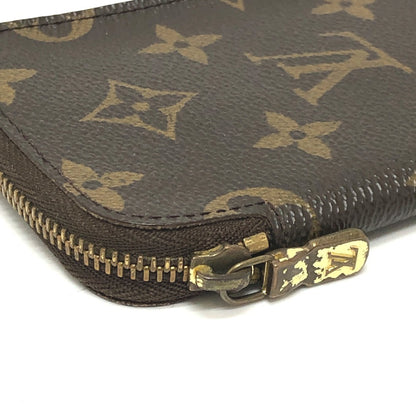 Louis Vuitton M62610 Monogram Canvas Pochette 6 Cls Round 6-Key Case In Brown