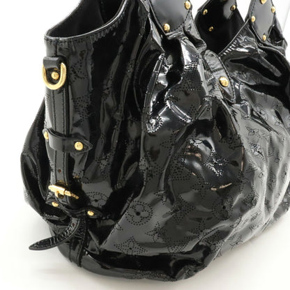 Louis Vuitton Louis Vuitton Monogram Mahina Surya L Tote Bag Shoulder Patent Leather Noir Black