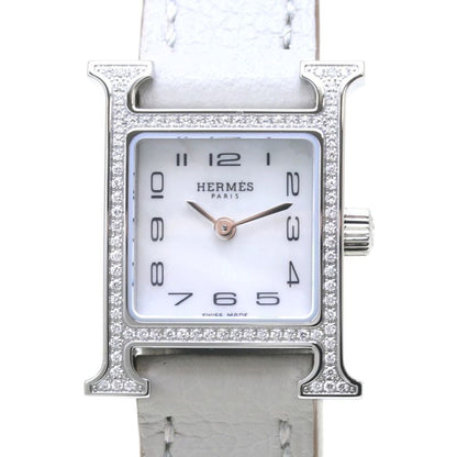 Hermes H Watch Mini Bezel Diamond Hh1.131.286
