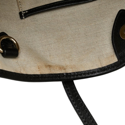 Celine Sulky Tote Bag In Black Leather