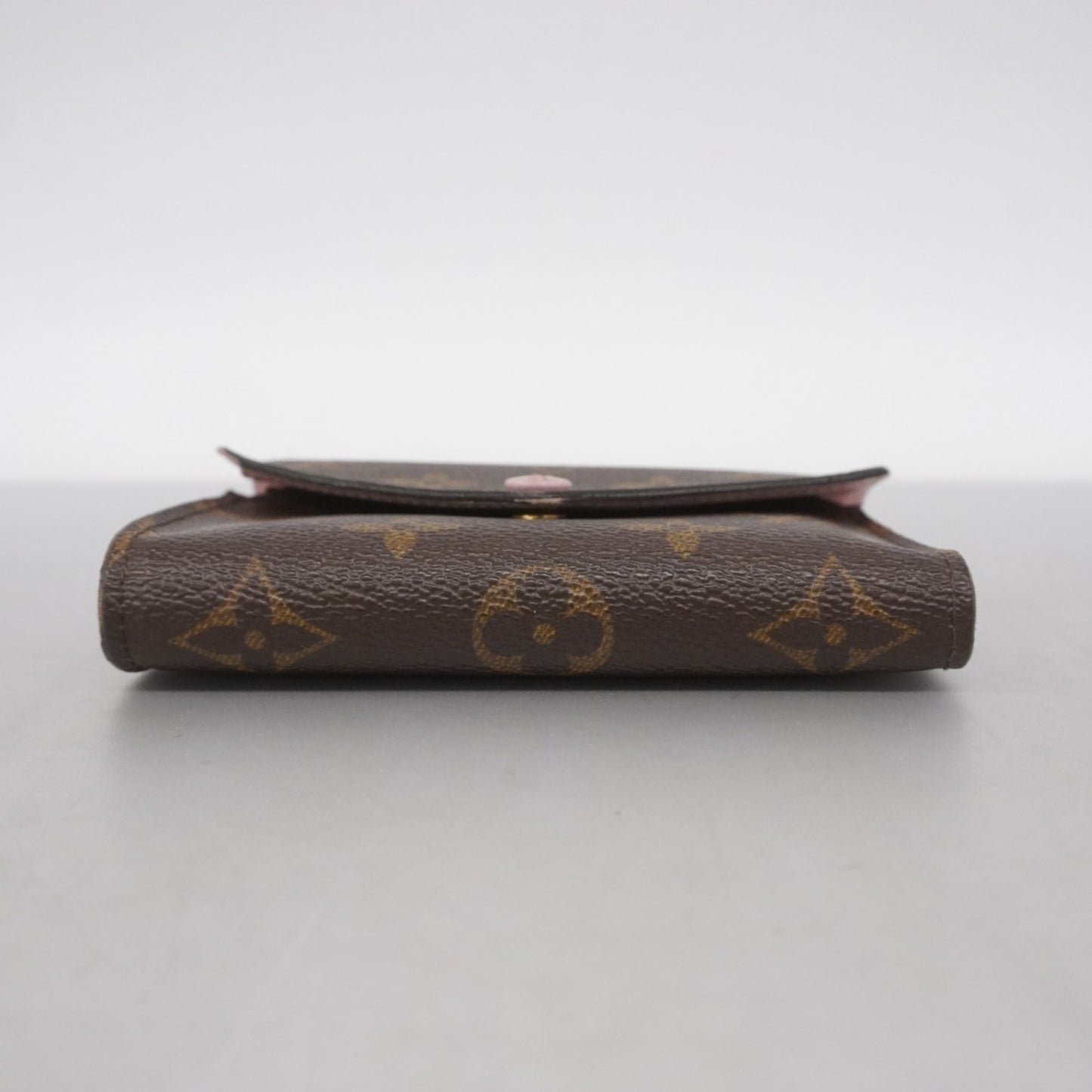 Louis Vuitton Monogram Victorine Tri-Fold Wallet M62360 Brown Rose Ballerine