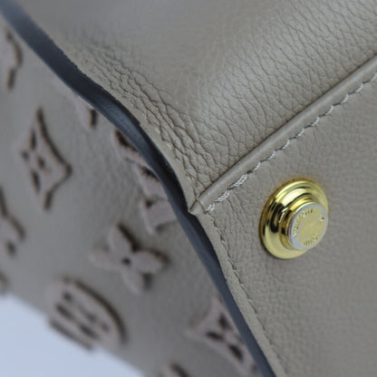 Louis Vuitton On My Side Mm Monogram Tuftage Handbag M53825 Calf Leather Gale Tote Bag Shoulder